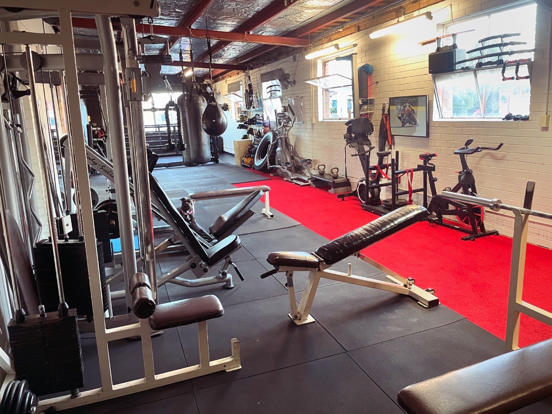 Full view of The Guild gym facilities