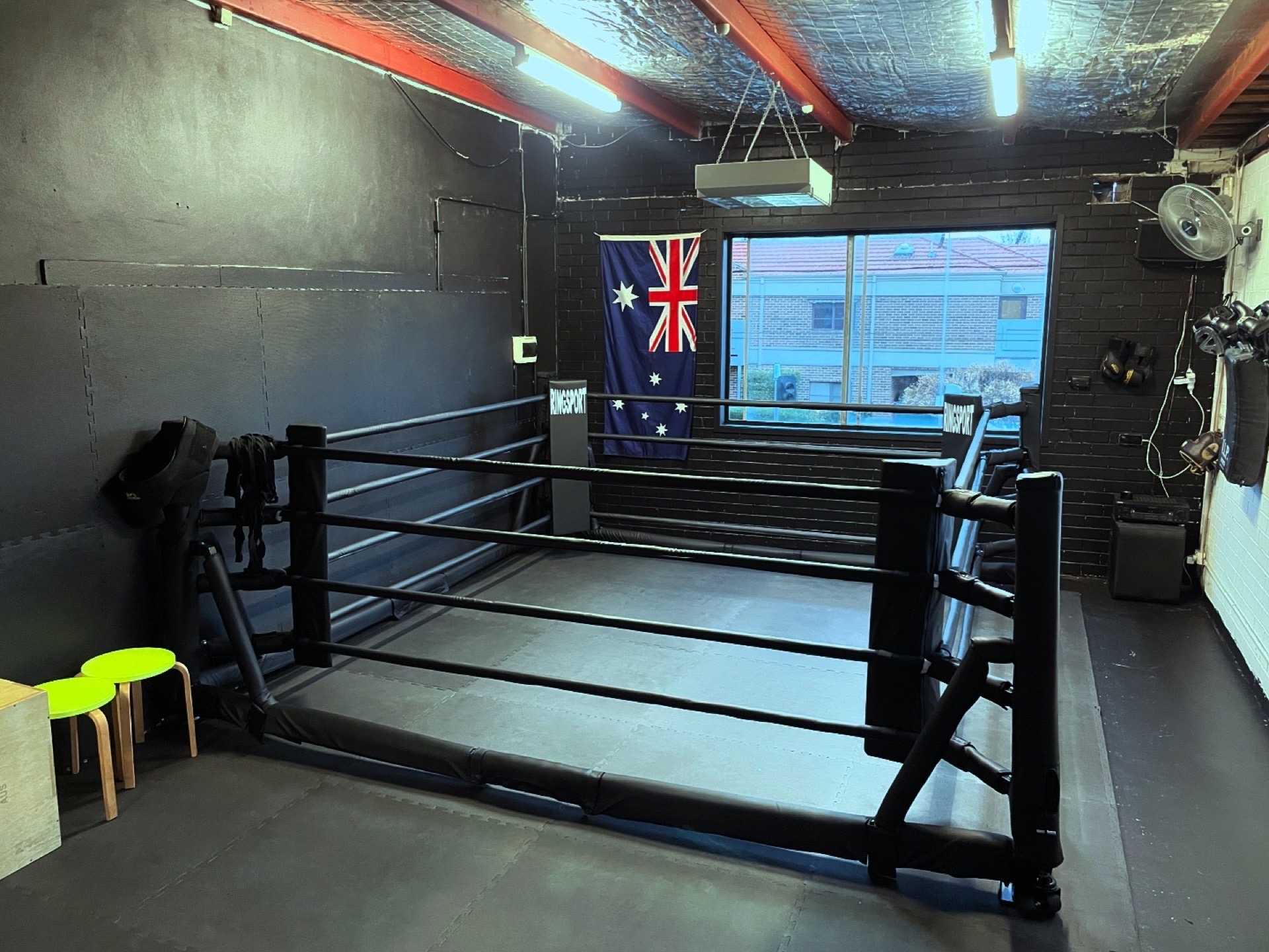 Boxing ring at The Guild