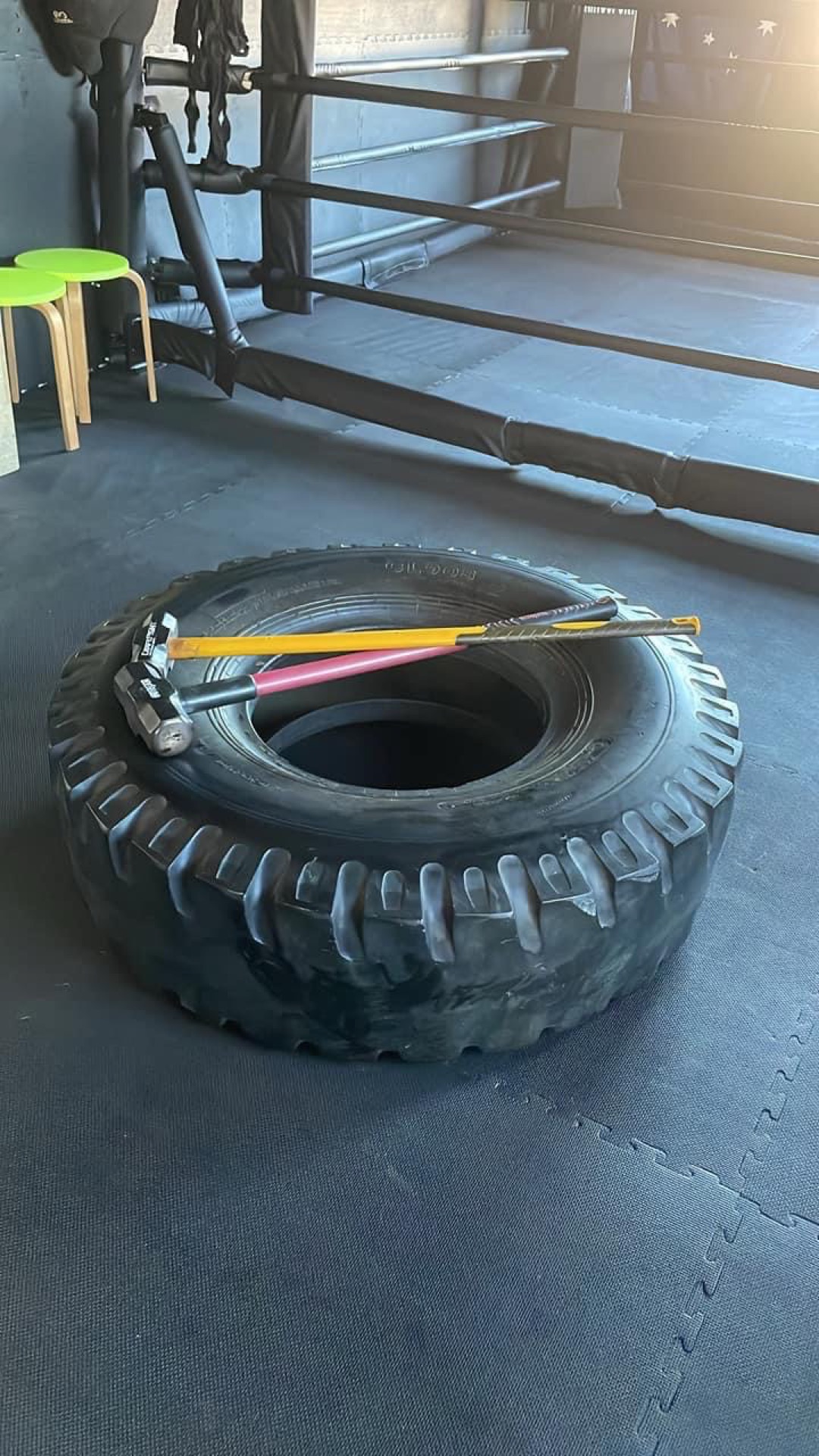 Strength and conditioning training at The Guild